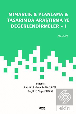 Mimarlık, Planlama ve Tasarımda Araştırma ve Değer