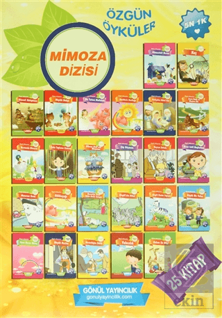 Mimoza Dizisi ( 25'li Kutulu Kitap Takımı )