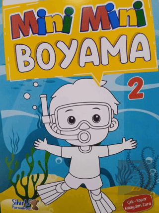 Mini Mini Boyama Çek-Kopar Kolaydan Zora 2