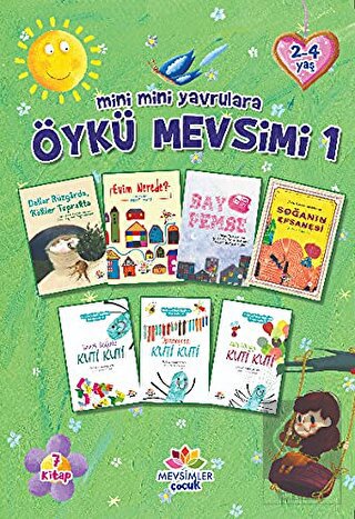 Mini Mini Yavrulara Öykü Mevsimi 1 (7 Kitap)