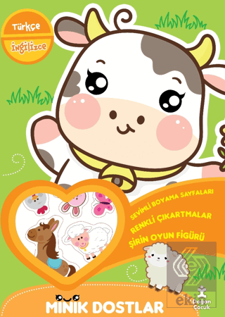 Minik Dostlar - Çiftlikte Oyun Boyama Kitabı
