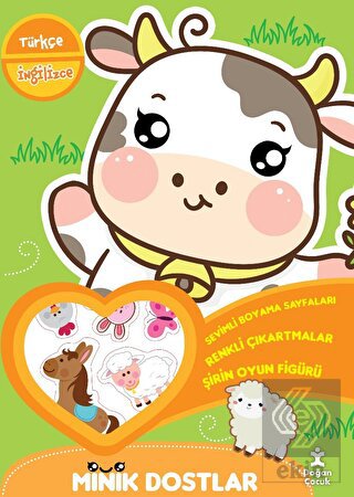 Minik Dostlar - Çiftlikte Oyun Boyama Kitabı