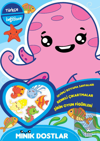 Minik Dostlar - Deniz Altında Boyama Kitabı