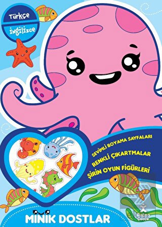 Minik Dostlar - Deniz Altında Boyama Kitabı