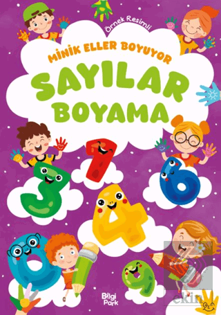 Minik Eller Boyuyor – Sayılar Boyama Kitabı
