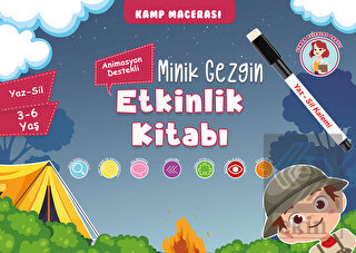 Minik Gezgin Etkinlik Kitabı (Animasyon Destekli) 