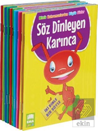 Minik Kahramanlardan Büyük Sözler Seti (10 Kitap T