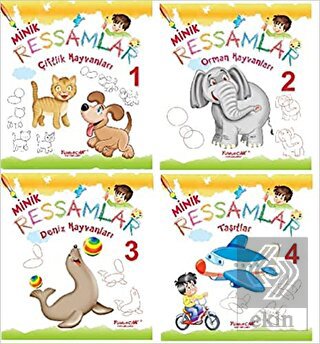 Minik Ressamlar (4 Kitap Takım)