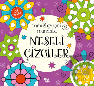 Minikler İçin Mandala - Neşeli Çizgiler