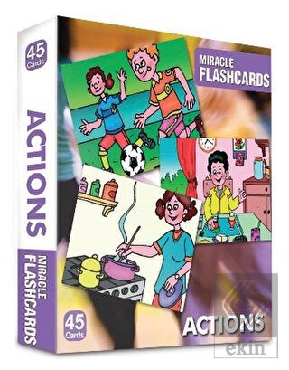 Miracle Flashcards - Actions-Box 45 Cards