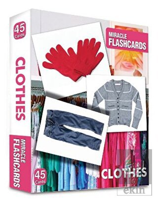 Miracle Flashcards - Clothes-Box 45 Cards