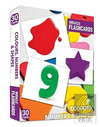 Miracle Flashcards - Colours, Numbers and Shapes 3