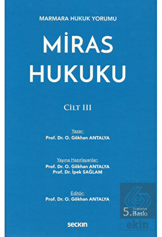 Miras Hukuku Cilt: III