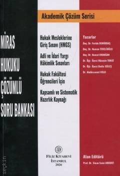 Miras Hukuku Çözümlü Soru Bankası Sinan Sami Akkurt Filiz Kitabevi Sat