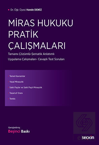 Miras Hukuku Pratik Çalışmaları Tamamı Çözümlü –