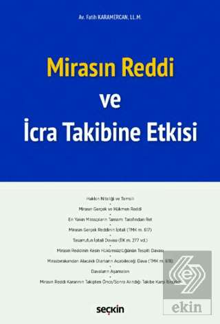 Mirasın Reddi ve İcra Takibine Etkisi