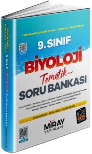 Miray 9. Sınıf Biyoloji Tematik Konu Özetli Soru Bankası