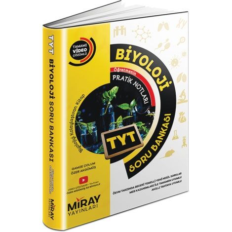 Miray Tyt Biyoloji Konu Özetli Soru Bankası