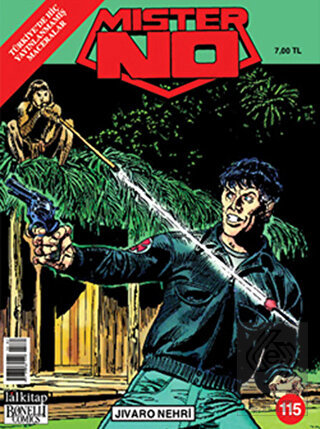 Mister No Sayı: 115 Jivaro Nehri
