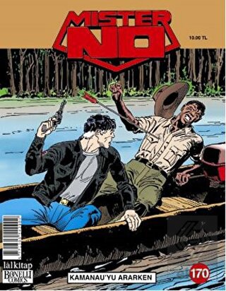 Mister No Sayı: 170 Kamanau\'yu Ararken