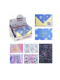 MİSYON DESENLİ MİNİ ZARF SETİ 5Lİ