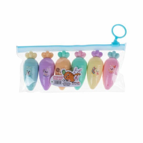 Misyon Havuç Fosforlu Kalem 6 Renk