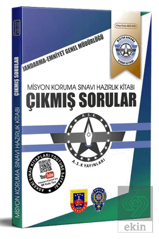 Misyon Koruma Sınavına Hazırlık Kitabı Geçmiş Yıllarda Çıkmış Sorular