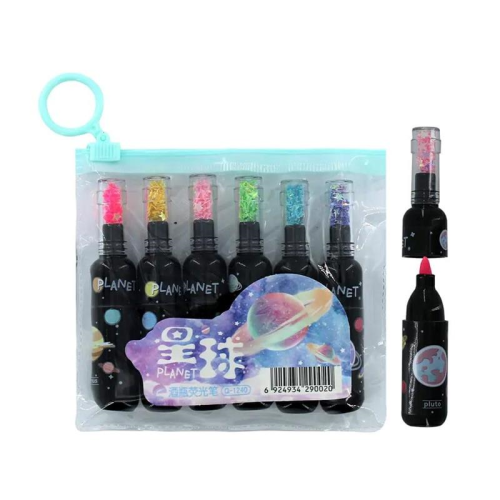 Misyon Space Fosforlu Kalem 6 Renk