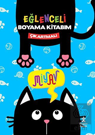 Miyav Eğlenceli Boyama Kitabım