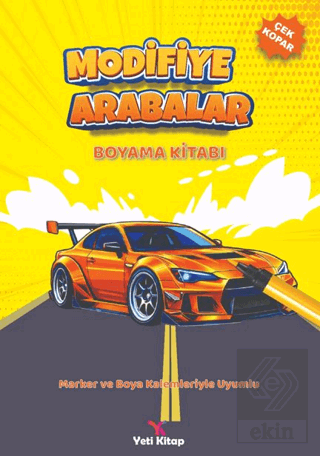 Modifiye Arabalar Boyama Kitabı