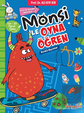 Monsi ile Oyna Öğren Renkli Oyunlar