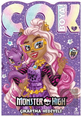 Monster High – Çok Boya! Çıkartmalı Dev Boyama Kitabı