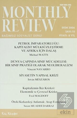 Monthly Review Bağımsız Sosyalist Dergi Sayı: 10 /