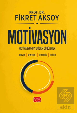 Motivasyon Fikret Aksoy Nobel Bilimsel Eserler Satın Al - ekinkitap.co