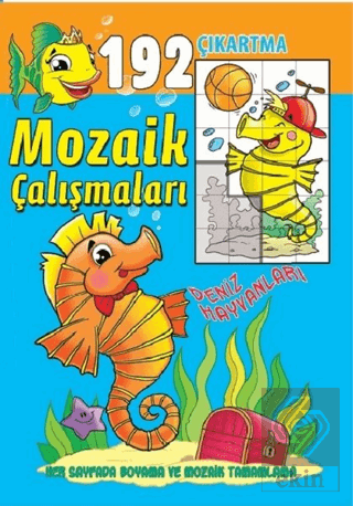 Mozaik Çalışmaları 192 Çıkartma - Deniz Hayvanlar