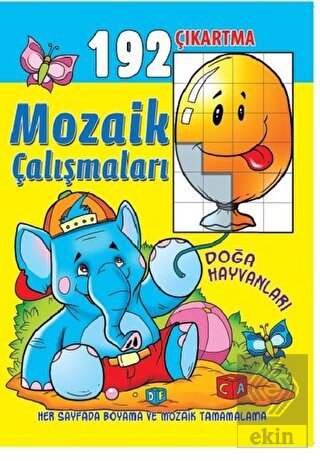 Mozaik Çalışmaları 192 Çıkartma - Doğa Hayvanları