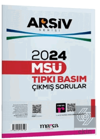 MSÜ Çıkmış Sorular Tamamı Video Çözümlü Kollektif Marka Yayınları Satı