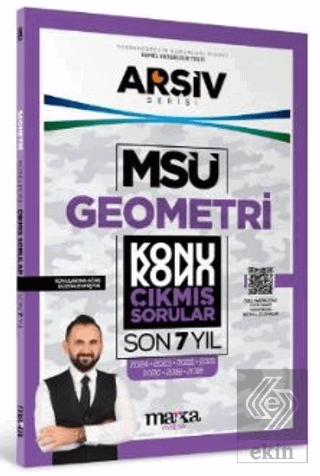 MSÜ Geometri Konu Konu Çıkmış Sorular Son 7 Yıl