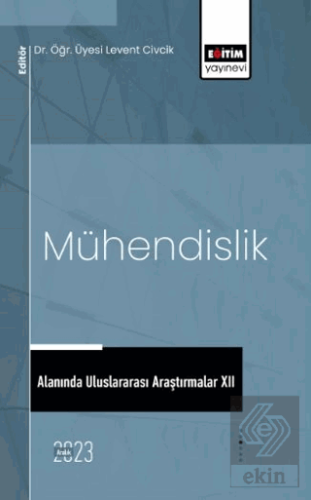 Mu¨hendislik Alanında Uluslararası Aras¸tırmalar X