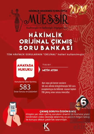 Müessir Anayasa Hukuku Metin Aydın Kuram Kitap Satın Al - ekinkitap.co