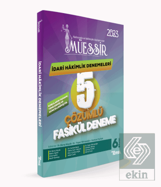 Müessir İdari Hakimlik Denemeleri- 2023 Çözümlü 5