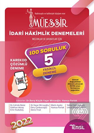 Müessir İdari Hakimlik Denemeleri