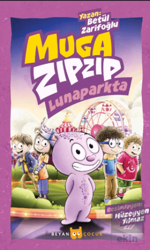 Muga Zıpzıp Lunaparkta (Renkli - Resimli)