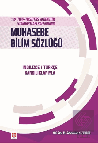 Muhasebe Bilim Sözlüğü Salahattin Altundağ