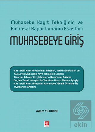 Muhasebeye Giriş Adem Yıldırım