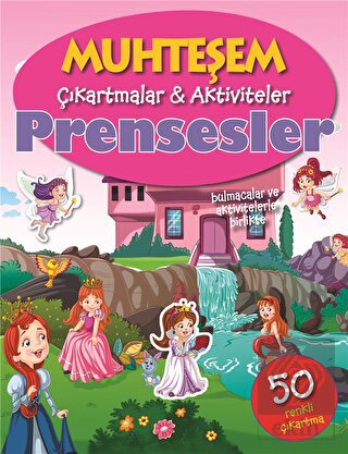 Muhteşem Çıkartmalar Aktiviteler - Prensesler
