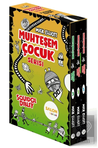 Muhteşem Çocuk Squidge Dibley Serisi (Kutulu 3 Kitap Takım)