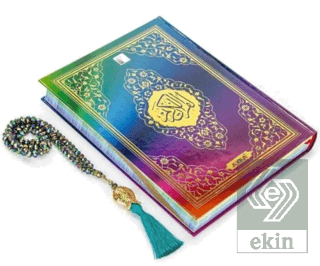 Mühürlü Orta Boy Kur'an-ı Kerim - Gökkuşağı -Krist