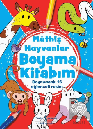 Müthiş Hayvanlar Boyama Kitabım