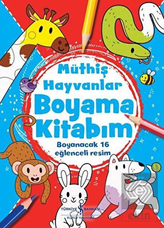 Müthiş Hayvanlar Boyama Kitabım